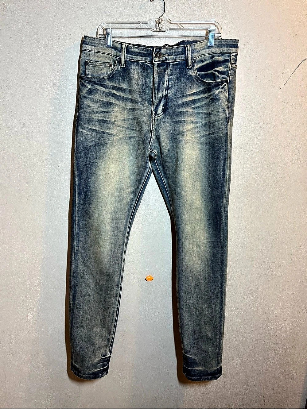 Valabasas Designed in Memphis Men's Blue Skinny Jeans Sz 36